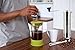 Chinu CG-J18 Manual Coffee Grinder Conical Burr Mill, Stainless Steel, 40 Gram Capacity