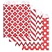 KEYYOOMY 100 Pcs Red Candy Buffet Bags - Small Polka Dot Paper Treat Bags for Wedding & Birthday Party (5 x 7 inch)