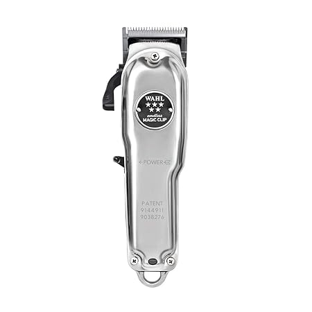 Wahl Cordless Magic Clip Hair Clipper Limited Edition Metal Amazon De Beauty