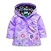 Vikoros Little Girls' Party Floral Rain Coat / Rain Pants