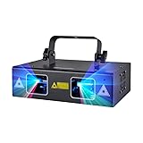 DJ Lights Party Lights, Gruolin RGB Full Color