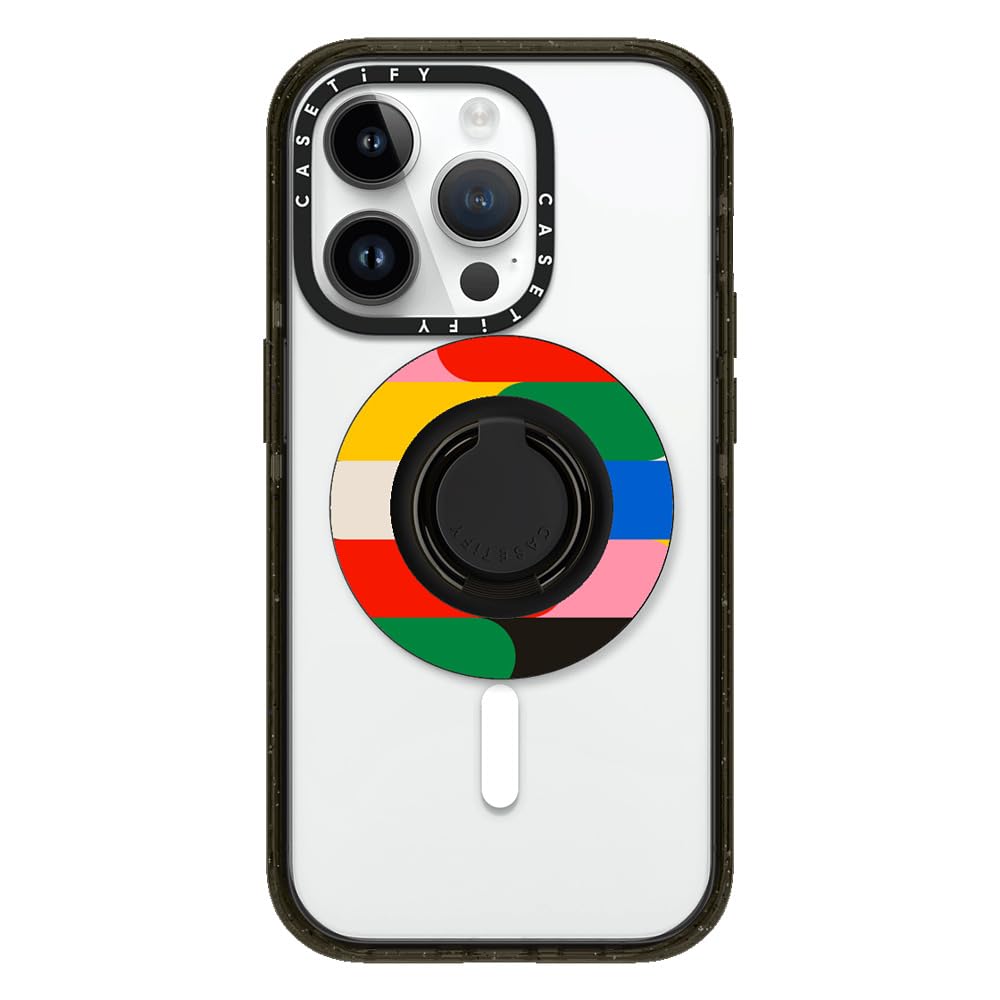 CASETiFY Snappy Ring Holder Compatible with Magsafe - Primary Color World