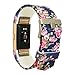 KisFace for Fitbit Charge 2 Replacement Elastomer Bands, Accessories Wristbands Small Large Photo Printing Series with Various Topics