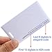 UHPPOTE Contactless 125kHz RFID Proximity Smart Card for Access Control & Time Attendance (1.8mm Thick, Pack of 50)