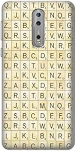 Amazon Com R1099 Scrabble Word Game Case Cover For Nokia 8