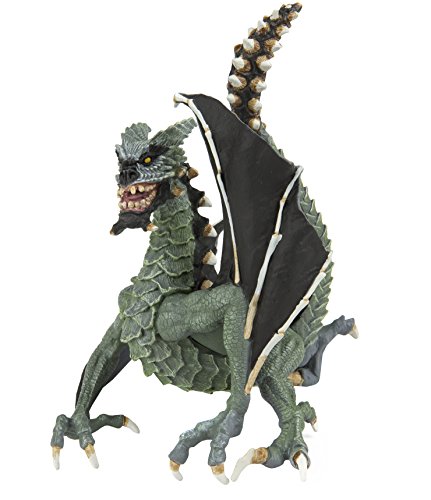 Safari Ltd. Sinister Dragon - Realistic Hand Painted Toy Figurine Model - Quality Construction from Phthalate, Lead and BPA Free Materials - For Ages 3 and Up