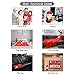 JTX Flannel Fleece Throw Blanket for Couch All Season Super Soft Cozy Microfiber Cute Lightweight Blanket Solid Traveling Warm Blanket Gifts for Christmas Living Room Bedroom (Santa)