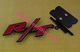 4agegarage® Front Grille Grill Badge Emblem For Metal Red RT