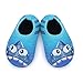 JIASUQI Baby Barefoot Quick Dry Comfort Casual Water Shoes Socks,Blue Shark 18-24 Months