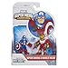 Playskool Heroes Marvel Super Hero Adventures Captain America and Marvel's Falcon Figures
