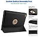iPad 4th Generation Case, iPad 2/3/4 Case,SEYMAC Stock Shockproof Heavy Duty 3 Layer Case, Drop Proof Auto Sleep Smart Cover Protective Magnetic PU Leather Stand for iPad 4th/3rd/2nd Generation(Black)