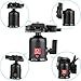Kamisafe KINGJOY QB-0 Heavy Duty Photography Camera Tripod Ball Head 360 Degree Rotation Panoramic Ballhead with 1/4