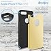 iPhone 7 Plus Case, Celljoy [Liquid Armor] (Metallic Purple) Apple iPhone 7 Plus 2016 Release, Slim Fit Armor Dual Layer Protective [[Shockproof]] Hybrid Reinforced Bumper {Impact Resistant}