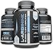 Pure Label Nutrition L Arginine Capsules, Nitric Oxide Booster, Amino Acid Supplement for Men and Women, Helps Build Muscle & Strength and Boost Energy, Blood Flow Support - 180 caps