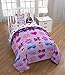 Nickelodeon JoJo Siwa Sweet Life Pink/White 3 Piece Twin Sheet Set