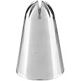 Ateco #856 Deep Closed Star Pastry Tip - Stainless Steel