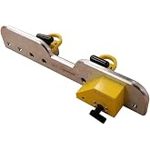 Magswitch 13-by-2.5 Inch Drill Press Fence with Stop Block, Adjustable Fence for Drill Presses, Woodworking Table Saw Tools Accessories