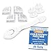 Ah Baby Child Safety Locks, Corner Cushions and Outlet Covers Kit (9 Piece) Stops Burns, Cuts and Other Injuries