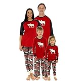 Parent Child Family Christmas Clothes Sleepwear Mom Dad Deer Striped Pajamas Set