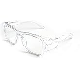 JING LEI Safety Glasses - Anti Fog Lenses - Eye Protection with Side Shields - ANSI Z87.1 Protective Eyewear Goggles for work