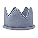 Itaar Baby Boy Girl Crown Hat Birthday Warm Soft Knit Crochet Beanie Warm Cap Multicolor