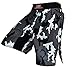 MMA Fight Kick Boxing Shorts UFC Cage Fight Grappling Muay Thai Boxing Kick Boxing Martial Art Training (Camouflage Gray, Large)