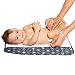 The Plush Pad Portable Travel Changing Pad with Memory Foam, Blueberry Pattern