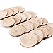 Caydo 20 Pieces 6-7cm Unfinished Natural Wood Slices Circles for DIY Crafts Centerpieces