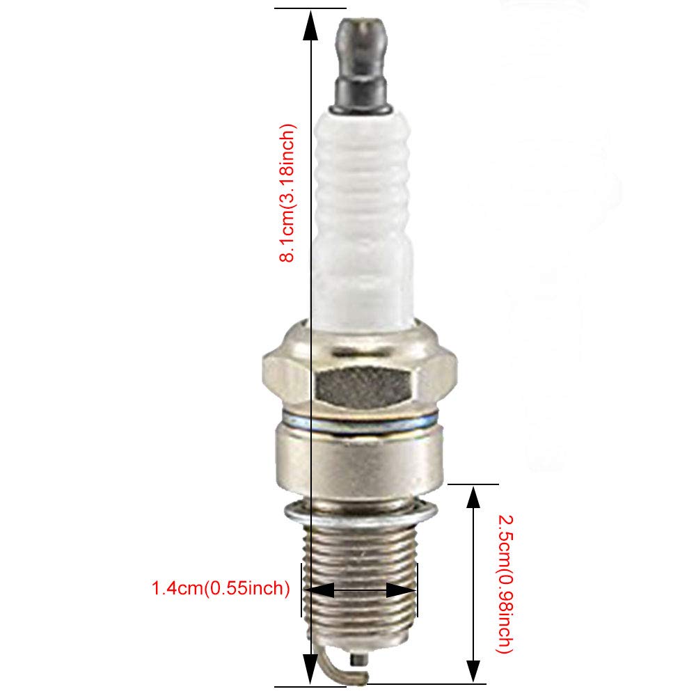 HIFROM Spark Plug Replace For Torch F6RTC CUB Cadet OCC 751 10292 MTD 951 10292 For Mowers Snow HIFROM Spark Plug Replace For Torch F6RTC CUB Cadet OCC 751 10292 MTD 951 10292 For Mowers Snow