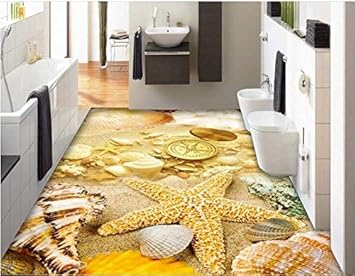 papel tapiz para pisos playa concha