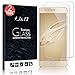 J&D Compatible for Huawei Honor 8 Glass Screen Protector (2-Pack), Not Full Coverage, Tempered Glass HD Clear Ballistic Glass Screen Protector for Honor 8 Screen Protector