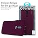 X-level OnePlus 6 Case, [Knight Series] Slim Fit Phone Shell Hard Plastic Anti-Scratch Back Cover Case for OnePlus 6 - WineRed