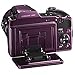 Nikon COOLPIX L840 16.0-Megapixel Digital Camera with 76x dynamic fine zoom, 38X optical zoom VR lens (4.0-152mm) and built-in WiFi - Plum (Renewed)