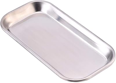 Keenso Stainless Steel Medical Surgical Tray 8.85x4.52" Professional Kidney