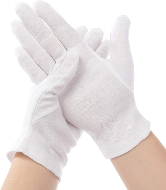 Amazon 12組 ホワイト手袋 子供用手袋 タキシード オナーガード 特別な機会に Pveath スポーツ アウトドア