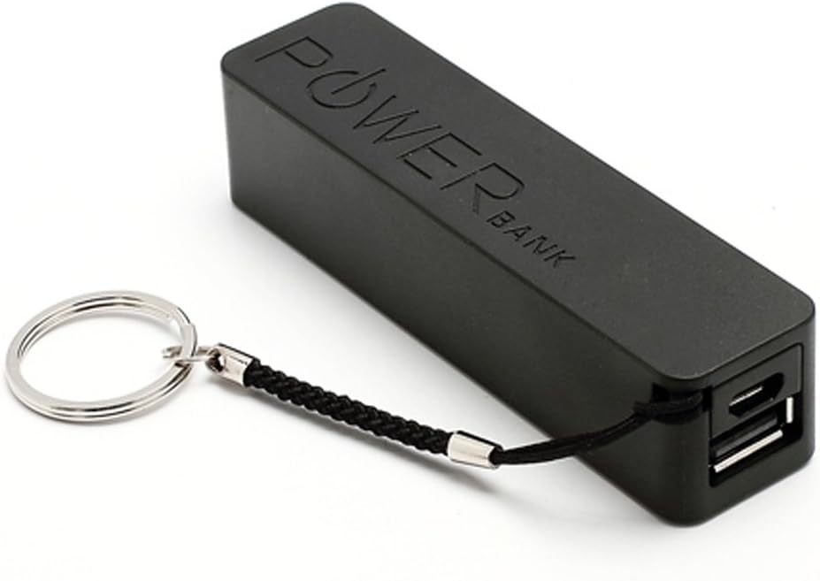 New 2600mAh Power Bank Emergency Battery Charger For Vertu Constellation Ascent Ferrari GT Signature S Constellation Quest Mobile Phone USB Devices - (Black) - Portable Travel Charger to Recharge your Device