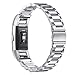 bayite Stainless Steel Bands Compatible Fitbit Charge 2, Wristband Bracelet Replacement Wristbands Man Butterfly Closure