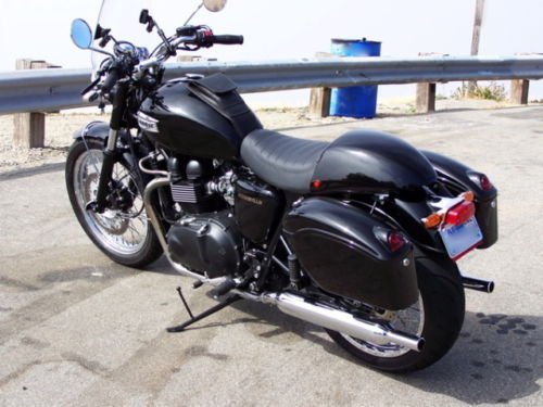 EGO BIKE Black Hard Saddle Bags Trunk Luggage w/Lights Mount Bracket Motorcycle for Yamaha Cruiser