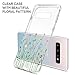 BENTOBEN Compatible with Samsung Galaxy S10 Case, Clear Transparent Case Cover for Samsung Galaxy S10 2019, Floral