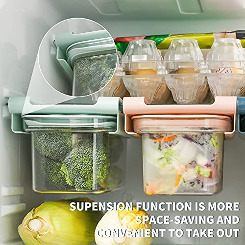 Organizer Bins, Refrigerators Storage Containers with Removable Drain