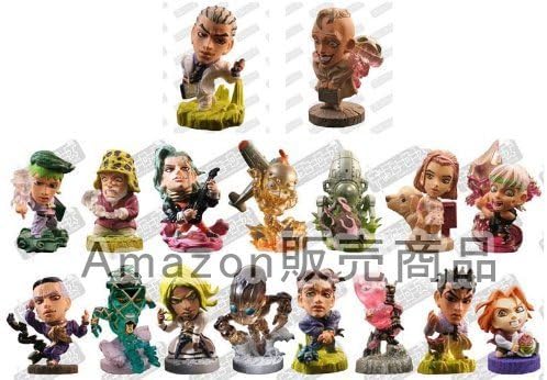 Chara Heroes JoJo's Bizarre Adventure vol.7 Part 4 diamond all 17 species set containing Part secret benefits not broken is