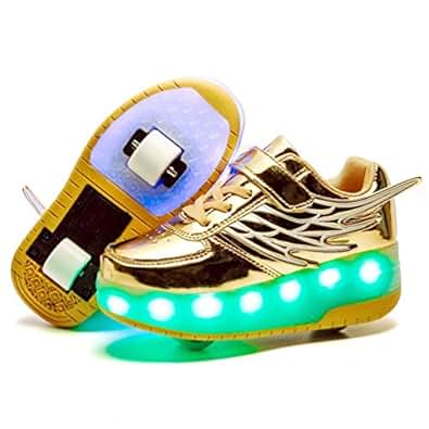 Amazon.com: LIUST USB Charging Light LED Wings Shoes Men ...