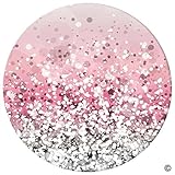 EVERMARKET Premium Mounts and Stand, Expanding Stand Pop Grip Mount Sockets for iPhone,Smartphones and Tablets - Pink Glitter