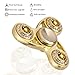 MAXAH Hand Fidget Spinner with Diamonds High Speed Alloy Gyroscope Focus Toy Stress Reducer Relieve Anxiety and Boredom,Passed the Safety Standard ASTM F963-16 Test