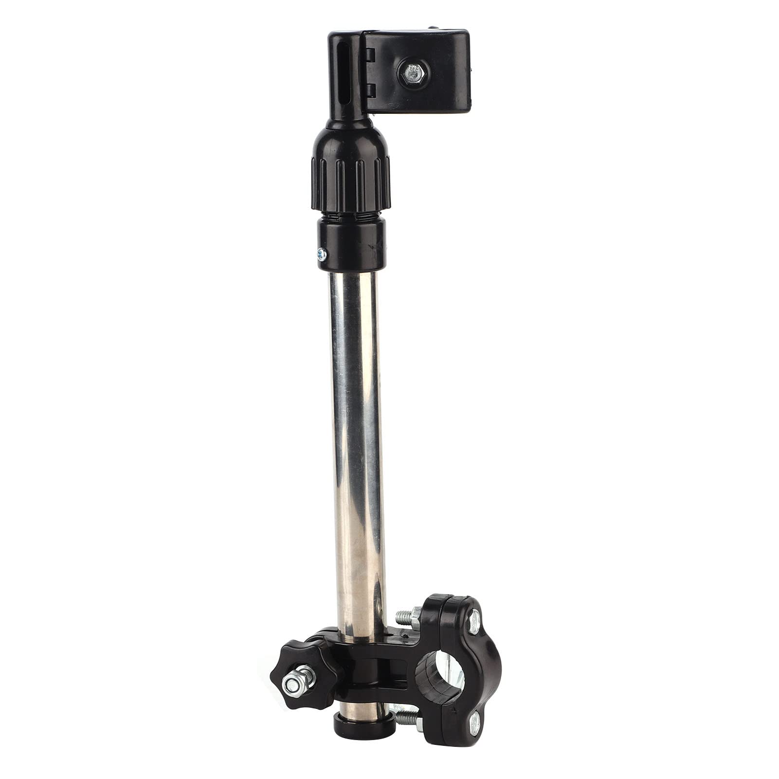 Holder Umbrella Bracket,Umbrella Holder Mount Stand, Bike Rack Stroller Umbrella Holder, Adjustable Tube Handle Swivel 360 ¡ã for Stroller, Wheelchair, Rollator, Bike, Pram Sunshade