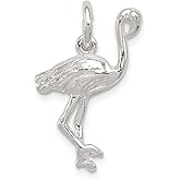 Sterling Silver Flamingo Charm