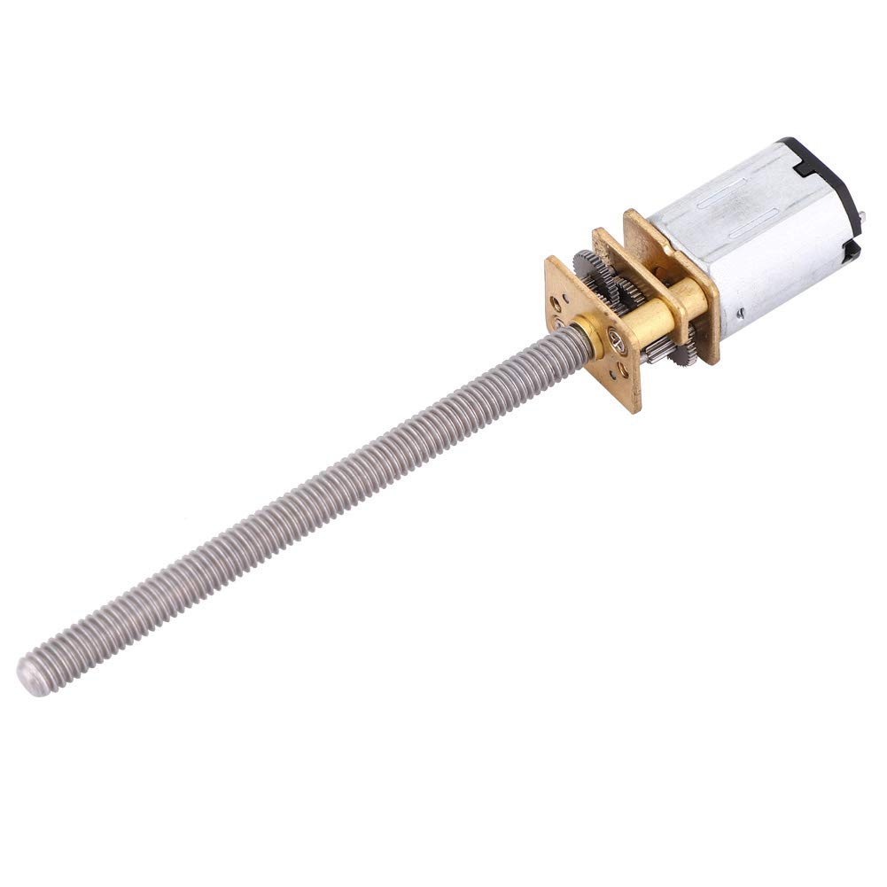 Demeras 12V Speed Reduction Motor,Gear Motor N20 Mini Metal Gearwheel Gear Motor with Metal for RC Car, Robot Model (1000RPM)