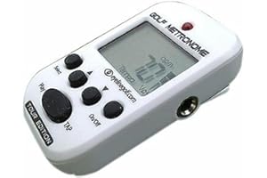 EyeLine Golf Metronome Tour Edition - Tempo Trainer Pro Audible + Visual Pacing Device, Portable on Cap or Ground. Beep or Flashing Light. Adjust for Putting, Chipping, Full Swing. Indoors/Outdoors.