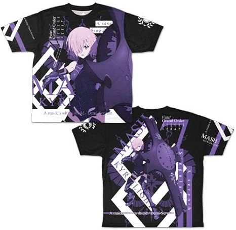 Amazon Fate Grand Order 絶対魔獣戦線バビロニア マシュ キリエライト 両面フルグラフィックｔシャツ ｍ アニメ 萌えグッズ 通販