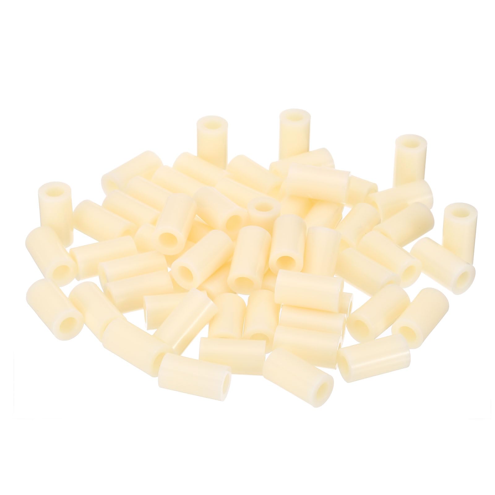 PATIKIL M6 Round Spacer Washer Set, 60 Pcs ABS Plastic Spacer Washer 6.2mm ID, 11mm OD, 20mm Length for M6 Screws — image 1